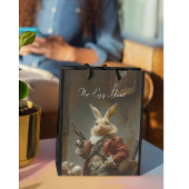 De eierjacht, de jacht op paashaas medium cadeauzakje