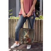 De eierjacht, de jacht op paashaas tote bag