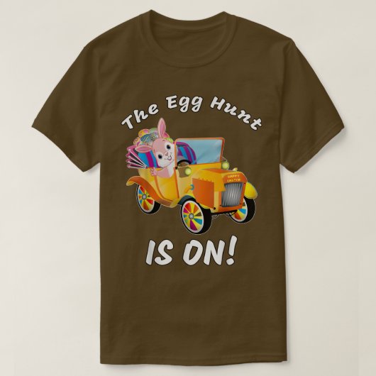 De eierstunt staat aan t-shirt (Design voorkant)