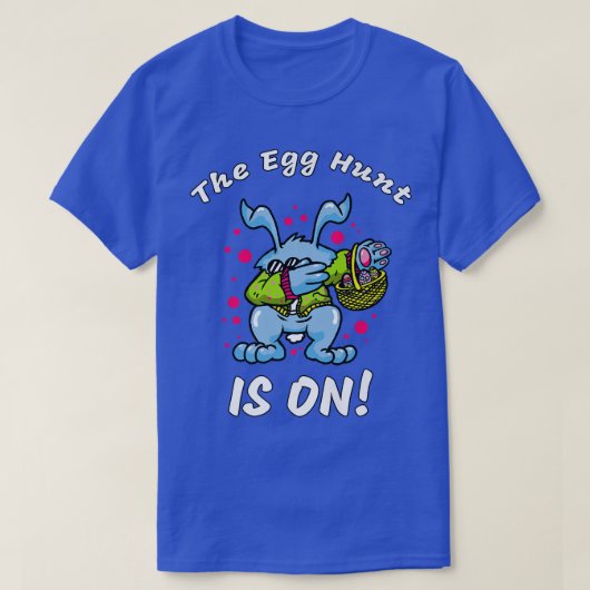 De eierstunt staat aan t-shirt (Design voorkant)