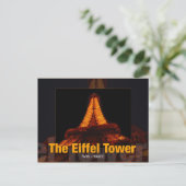 De-Eiffel-toren Briefkaart (Staand voorkant)