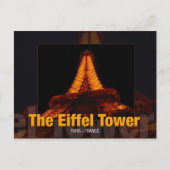 De-Eiffel-toren Briefkaart (Voorkant)