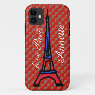 De Eiffel Tower, hou van Parijs iPhone 11 Hoesje