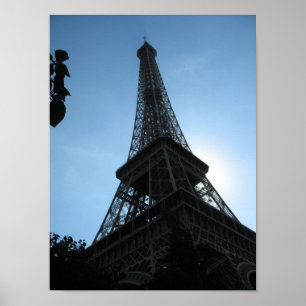 de Eiffel Tower, Parijs, Sunrise Poster