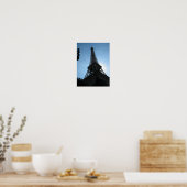 de Eiffel Tower, Parijs, Sunrise Poster (Keuken)
