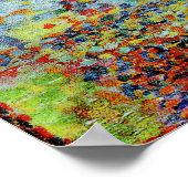 De Eiffeltoren - beroemde schilderijen Poster (Hoek)