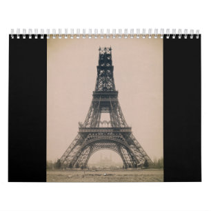 De Eiffeltoren: bouwtoestand 1888 Kalender