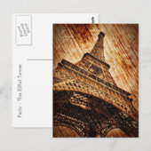 De Eiffeltoren Briefkaart (Voorkant / Achterkant)