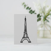 De Eiffeltoren Briefkaart (Staand voorkant)