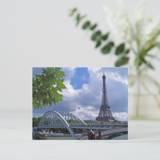 De Eiffeltoren Briefkaart (Staand voorkant)