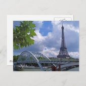 De Eiffeltoren Briefkaart (Voorkant / Achterkant)