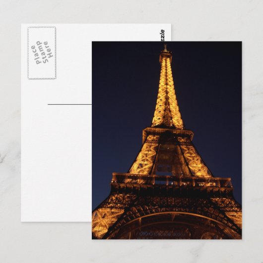De Eiffeltoren Briefkaart (Voorkant / Achterkant)
