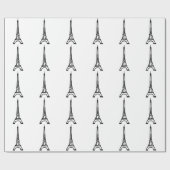 De Eiffeltoren Cadeaupapier (Vlak)