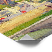 De Eiffeltoren en de olifant van Fremiet Poster (Hoek)