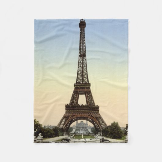 De Eiffeltoren Fleece Deken (Voorkant)