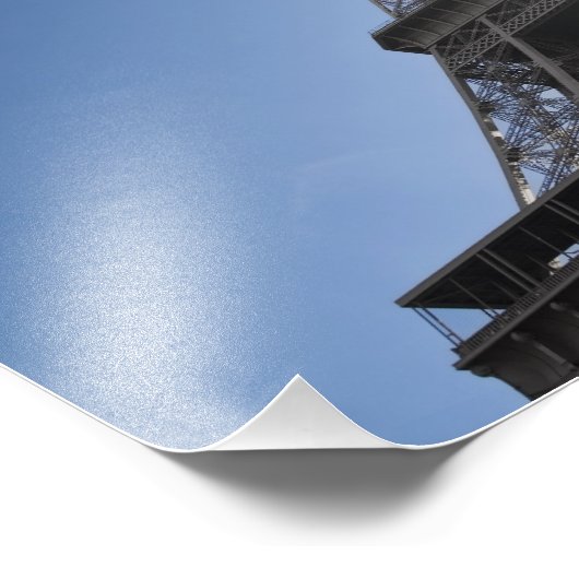 De Eiffeltoren Foto Afdruk (Hoek)