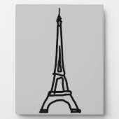 De Eiffeltoren Fotoplaat (Voorkant)