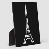 de Eiffeltoren Fotoplaat (Zijkant)