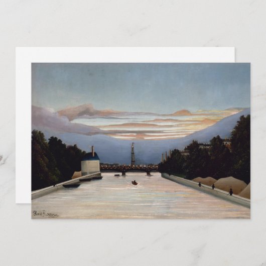 De Eiffeltoren | Henri Rousseau (Voorkant / Achterkant)