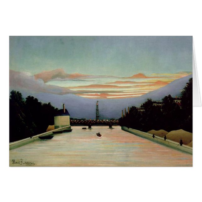 De Eiffeltoren Henri Rousseau 1898 (Voorkant Horizontaal)