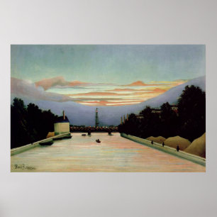 De Eiffeltoren Henri Rousseau 1898 Poster
