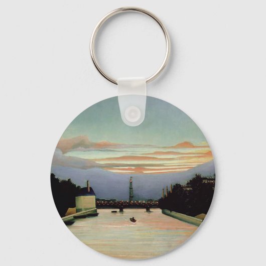 De Eiffeltoren Henri Rousseau 1898 Sleutelhanger (Voorkant)