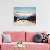 De Eiffeltoren | Henri Rousseau Canvas Afdruk (Insitu (Woonkamer))
