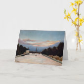 De Eiffeltoren | Henri Rousseau Kaart (Gele Bloem)