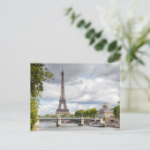 De Eiffeltoren in Herfst | Parijs, Frankrijk Briefkaart (Staand voorkant)