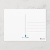 De Eiffeltoren in het briefkaart van Parijs (Achterkant)