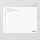 De Eiffeltoren in het Rode Briefkaart (Achterkant)