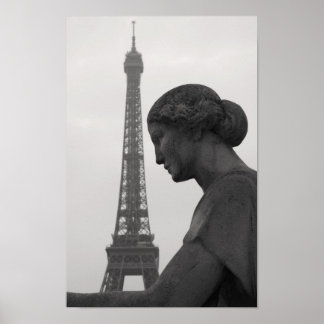 De Eiffeltoren in Parijs Poster