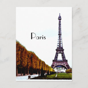 De Eiffeltoren - Parijs Briefkaart