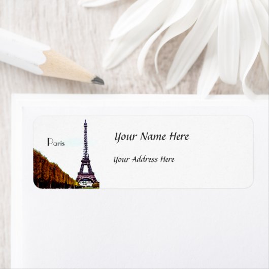 De Eiffeltoren - Parijs Etiket (Insitu)