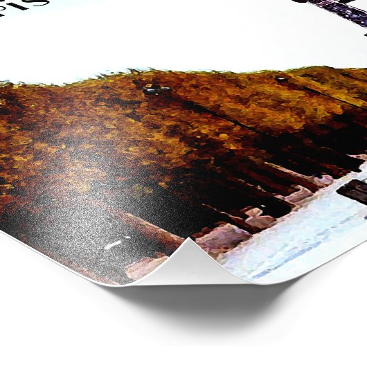 De Eiffeltoren - Parijs Foto Afdruk (Hoek)