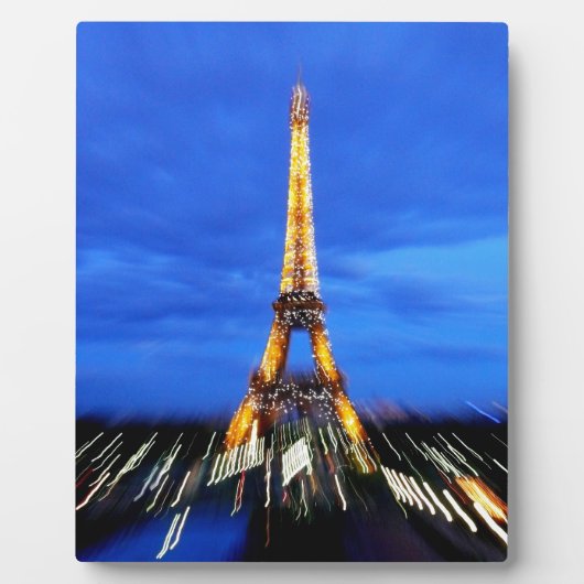 De Eiffeltoren Parijs Frankrijk Fotoplaat (Voorkant)