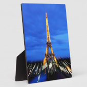 De Eiffeltoren Parijs Frankrijk Fotoplaat (Zijkant)