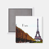 De Eiffeltoren - Parijs Magneet (Voorkant / Achterkant)