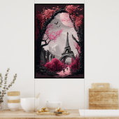 De Eiffeltoren Poster (Keuken)