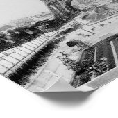 De Eiffeltoren Poster (Hoek)