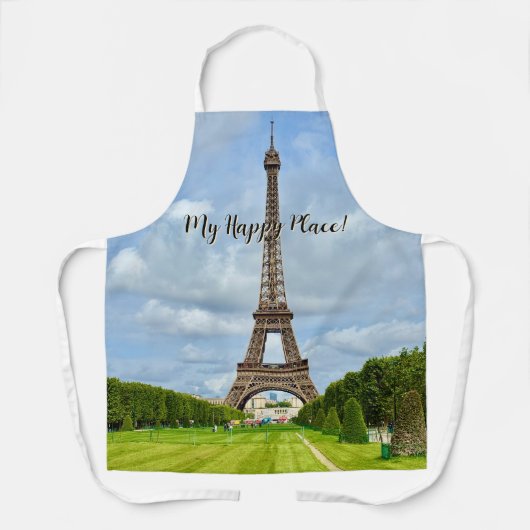 De Eiffeltoren Schort (Voorkant)