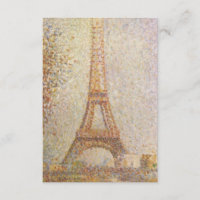 De Eiffeltoren van Georges Seurat