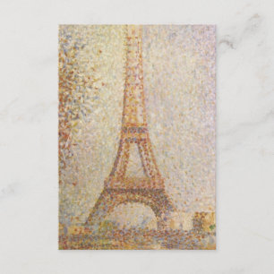 De Eiffeltoren van Georges Seurat Kaart