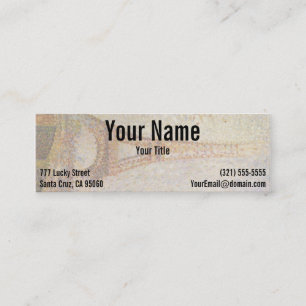 De Eiffeltoren van Georges Seurat Mini Visitekaartje