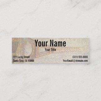 De Eiffeltoren van Georges Seurat Mini Visitekaartje