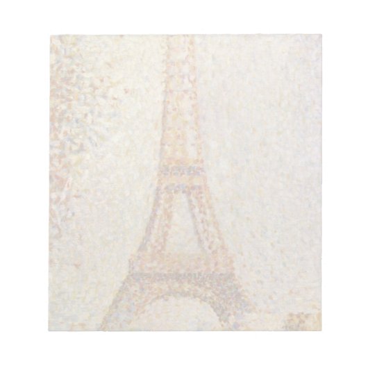 De Eiffeltoren van Georges Seurat Notitieblok (Voorkant)