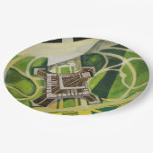 De Eiffeltoren (van Robert Delaunay) Papieren Bordje (Gekanteld)