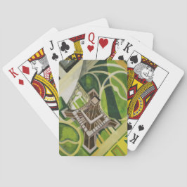 De Eiffeltoren (van Robert Delaunay) Pokerkaarten