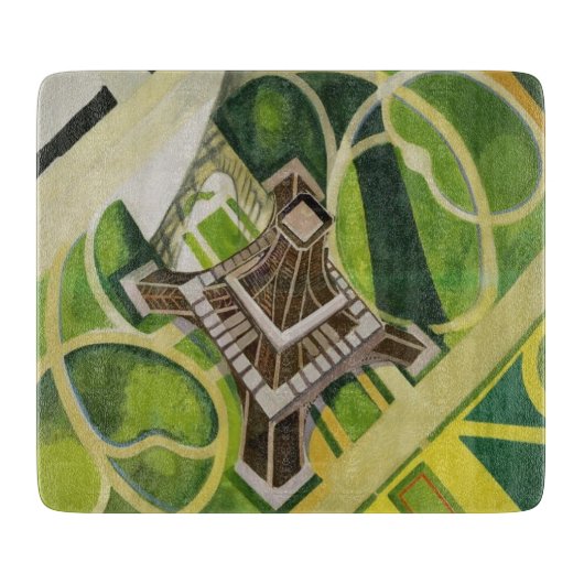 De Eiffeltoren (van Robert Delaunay) Snijplank (Voorkant)