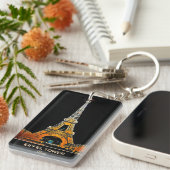 De Eiffeltoren: waar dromen de hemel raken Sleutelhanger (Voorkant Rechts)